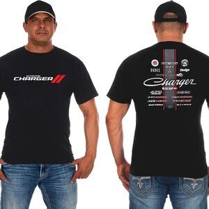 JH Design Men's Dodge Charger T-Shirt SRT Short Sleeve
